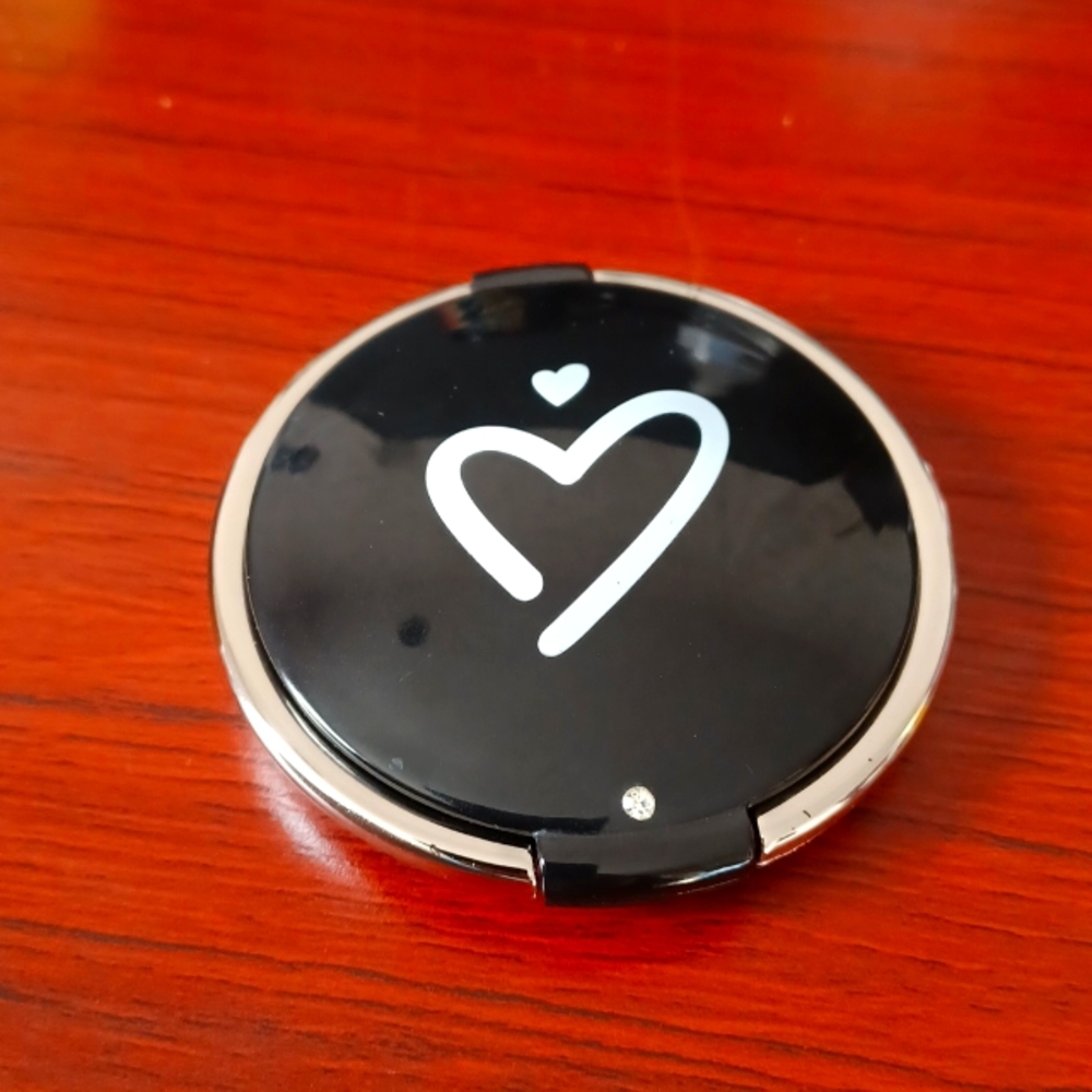 Cute plastic compact mirror